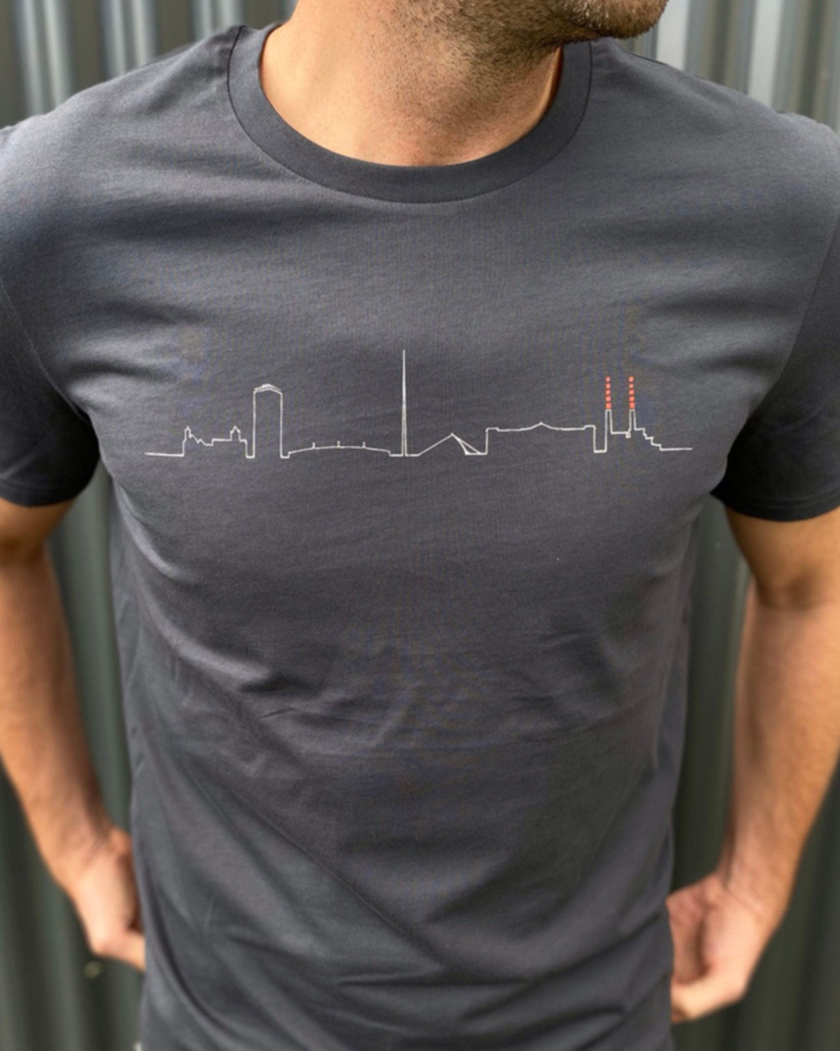 Dublin Skyline Organic Cotton T-Shirt