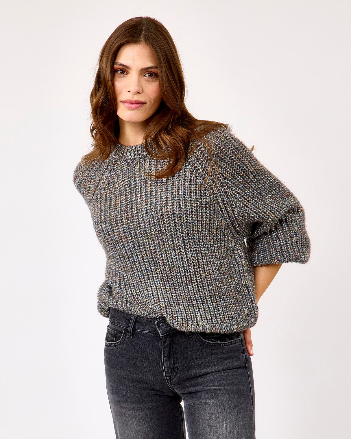 Grey-Shadow-Eda-Ribbed-Knit-Jumper