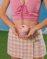 Strawberry Cupcake Novelty Socks