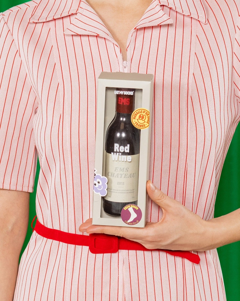 Red Wine Novelty Socks