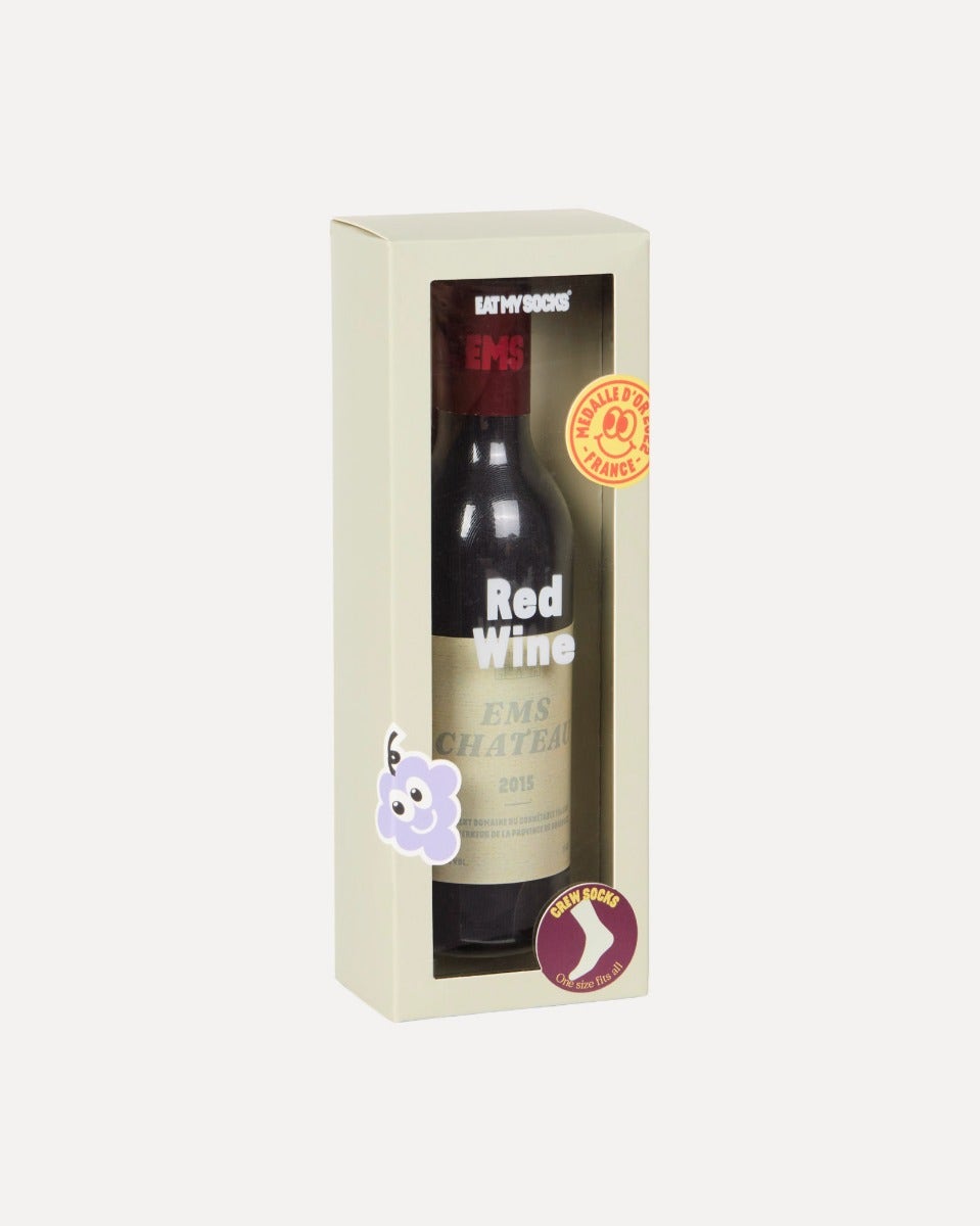 Red Wine Novelty Socks