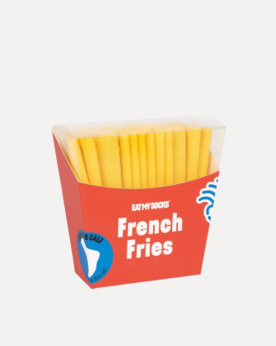 French Fries Novelty Socks