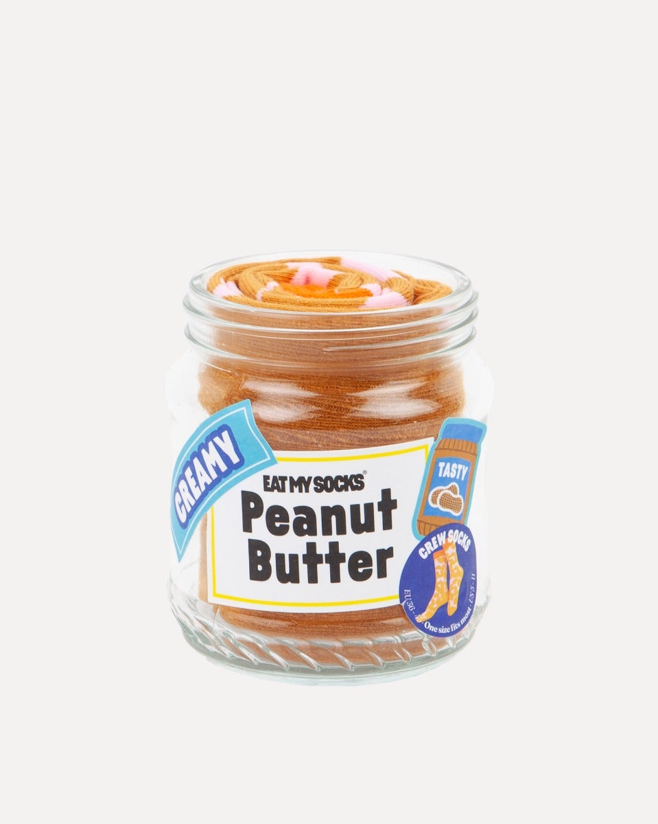 Peanut Butter Novelty Socks