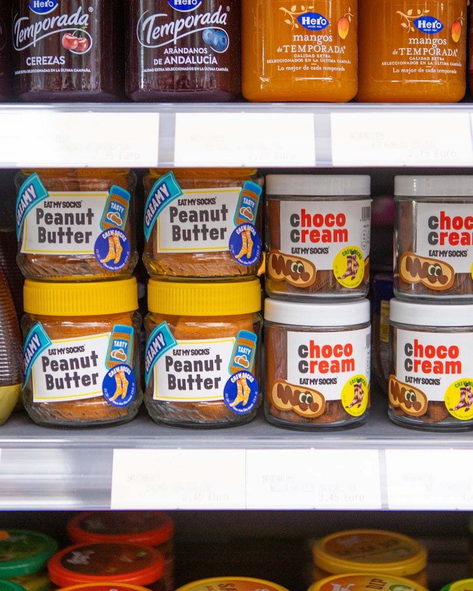 Peanut Butter Novelty Socks