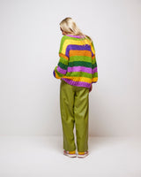 Olive Nella Faux Leather Pants
