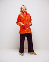 Burnt Orange Laia Quilted Jacket