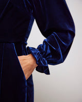 Bleu Marine July Velvet Jumpsuit