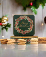 Farmhouse Biscuits Christmas Wreath Selection Tin