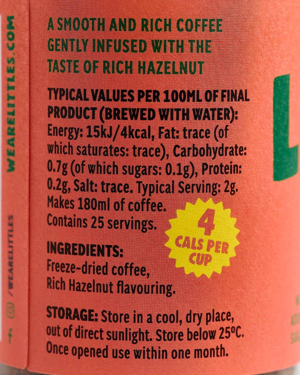 Little's Rich Hazlenut Instant Coffee
