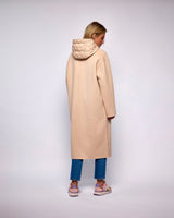 Light Desert Femia Wool Coat & Detachable Bodywarmer