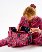 Fuchsia-Forest-Friends-Quilted-Cotton-Tote-Bag