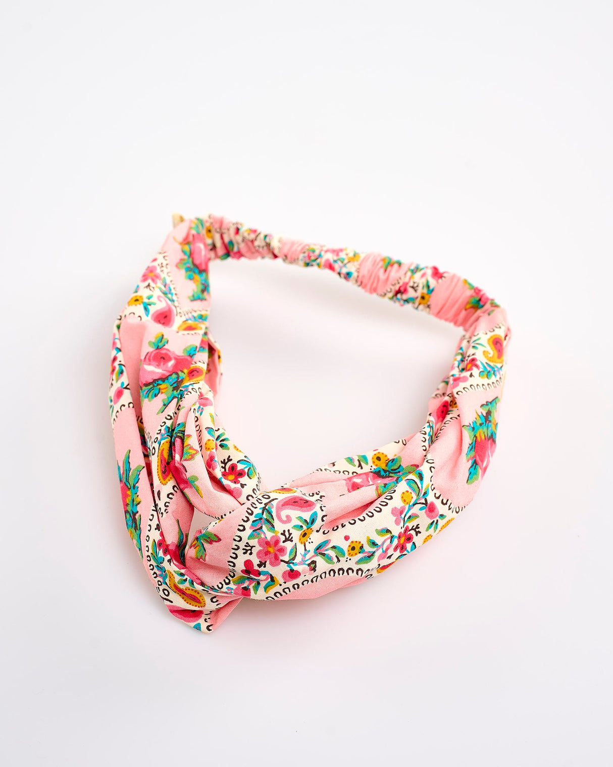 Floral-Heart-Cotton-Hair-Band