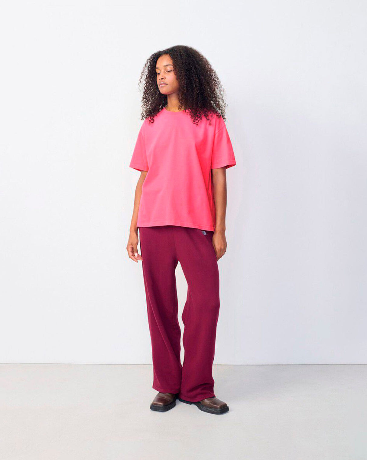 Fluorescent Rose Fizvalley T-Shirt