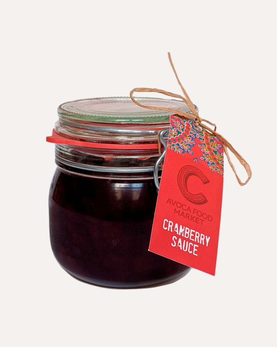 Avoca Cranberry Sauce in Parfait Jar
