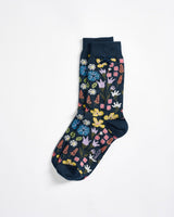 Flower Field Ankle Socks