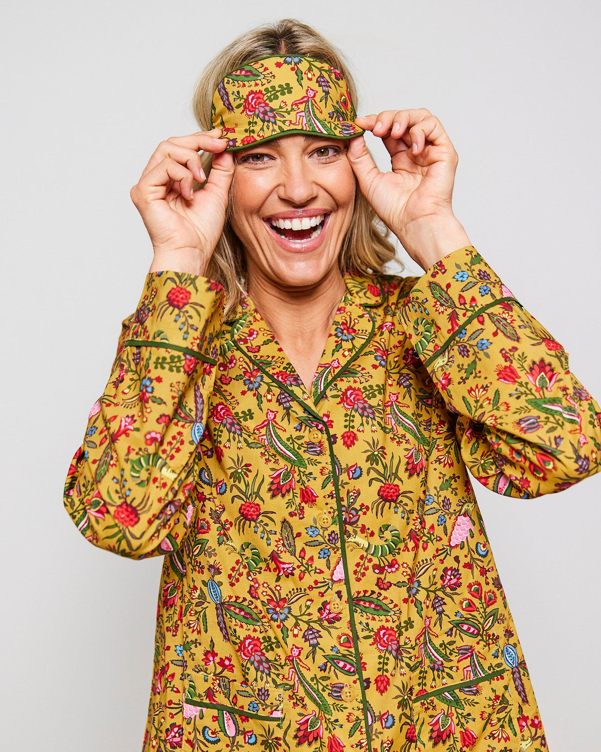 Ochre-Forest-Friends-Cotton-Eye-Mask