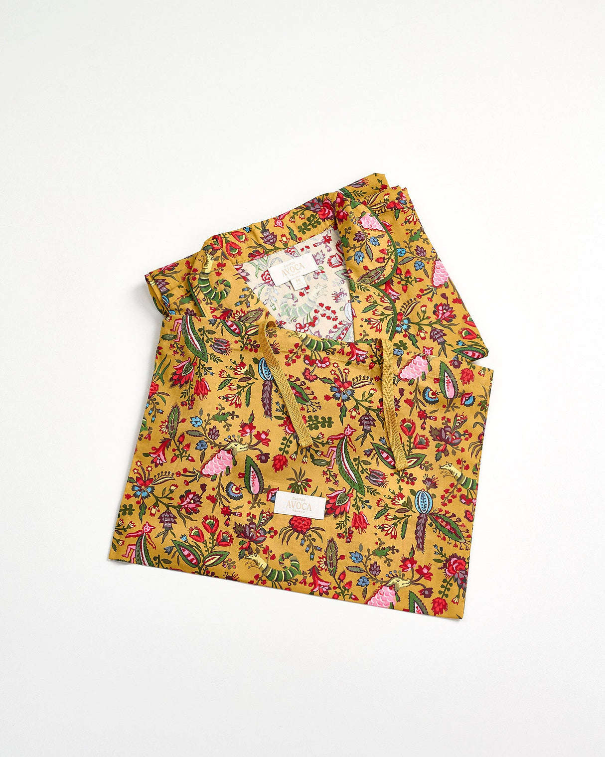 Ochre Forest Friends Cotton Pyjama Set