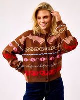 Brown-Abyssin-Knit-Cropped-Cardigan