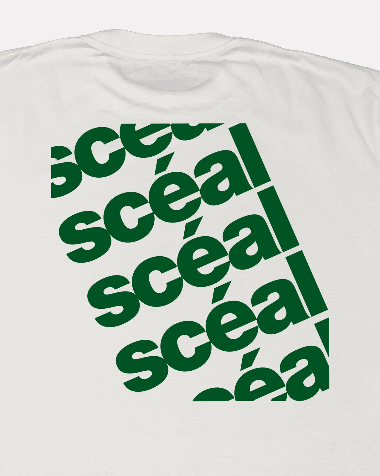 White & Green 'Scéal' Bosca T-Shirt