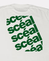 White & Green 'Scéal' Bosca T-Shirt