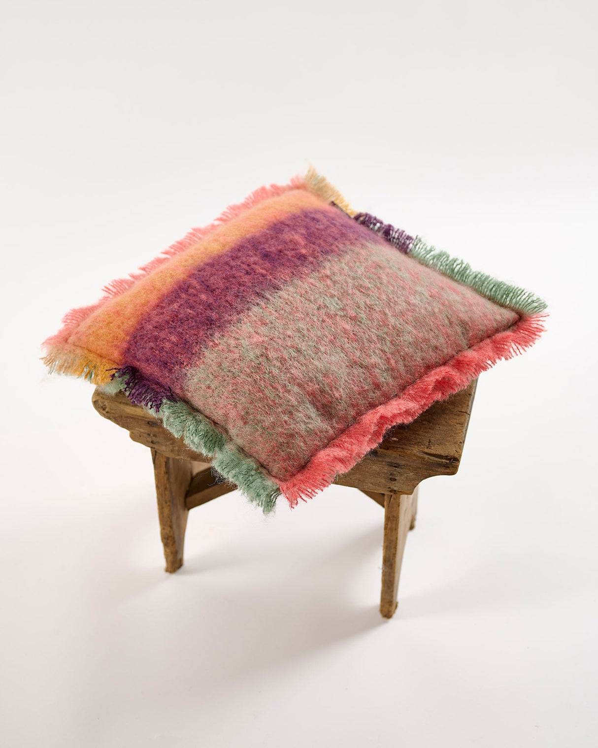 Fushia-Contemporary-Mohair-Cushion