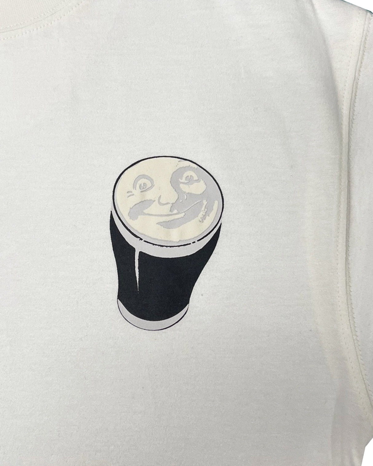 Cream 'Smiling Pints' T-Shirt