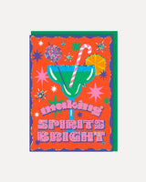 Making Spirits Bright Christmas Card