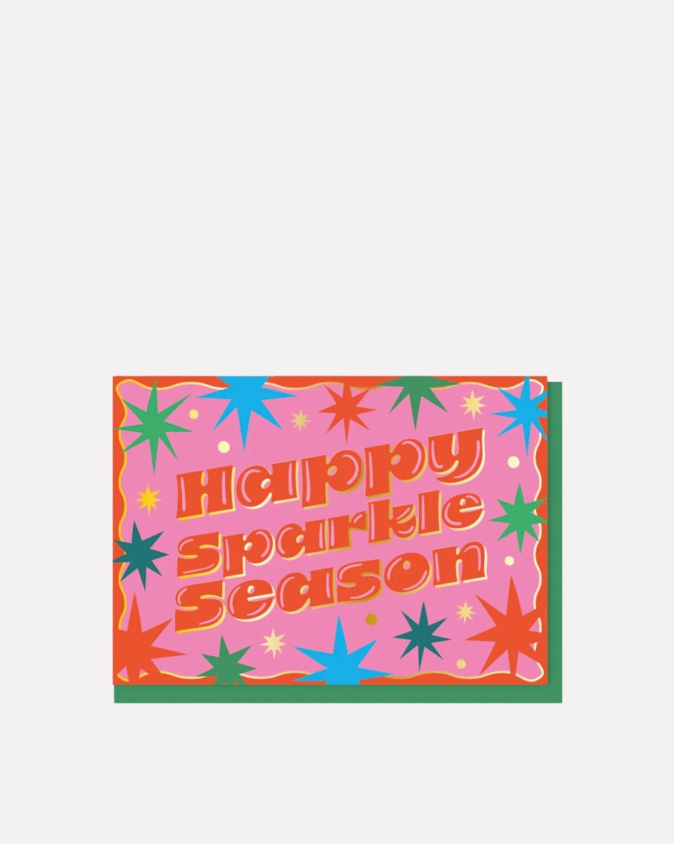 Happy Sparkle Season Christmas Card