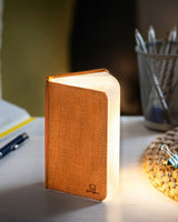Orange Fabric Smart Book Light