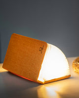 Orange Fabric Smart Book Light