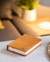 Orange Fabric Smart Book Light