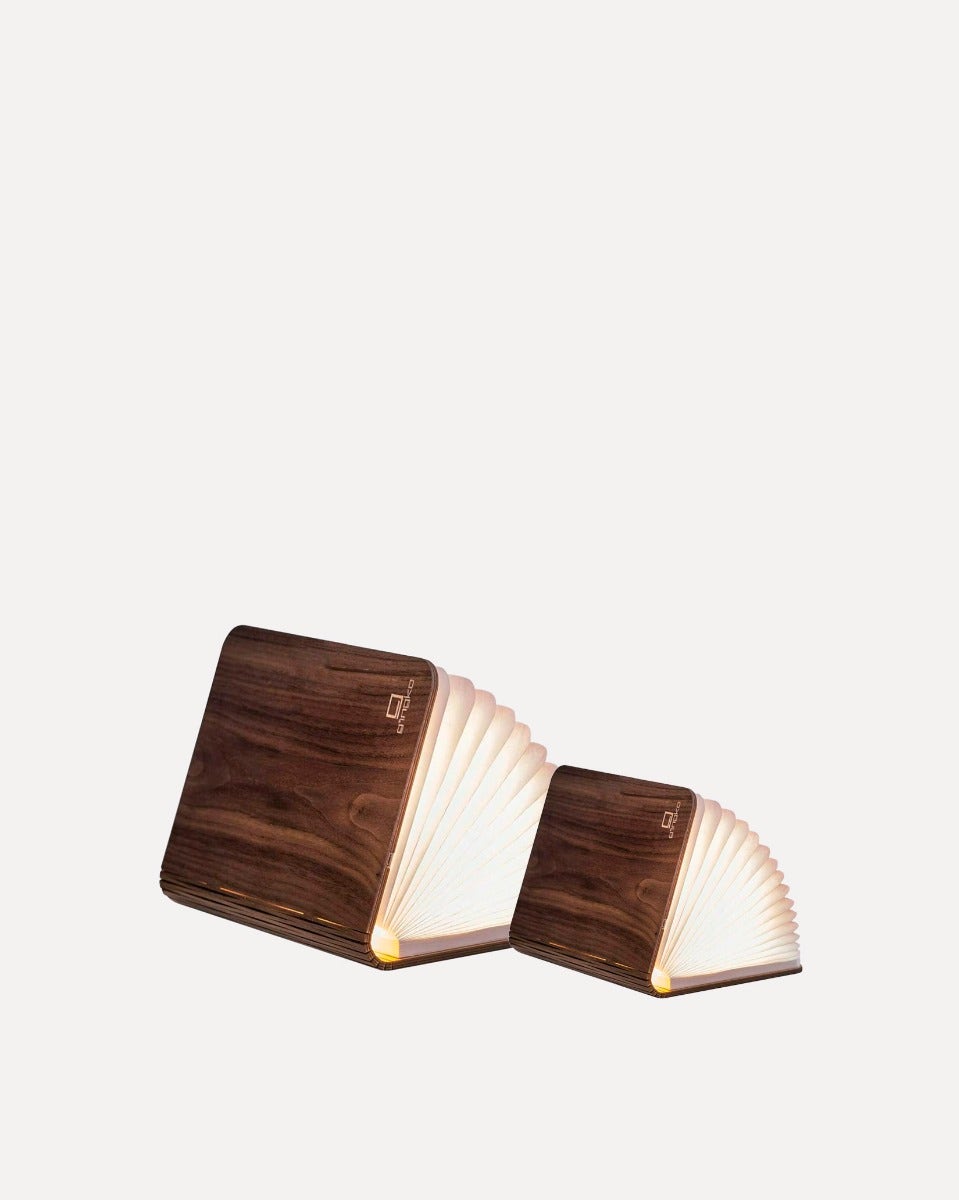Walnut Wood Smart Book Light