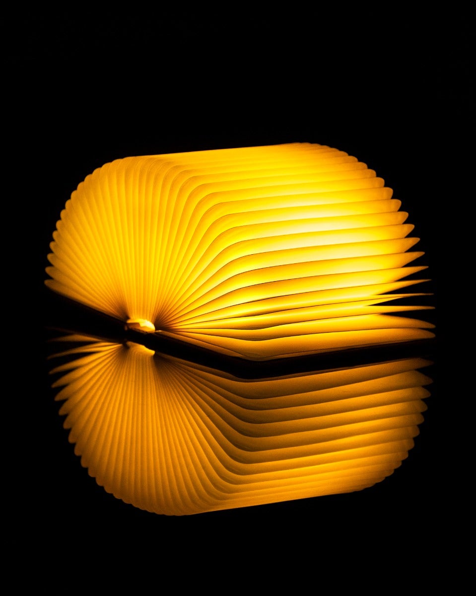 Walnut Wood Smart Book Light
