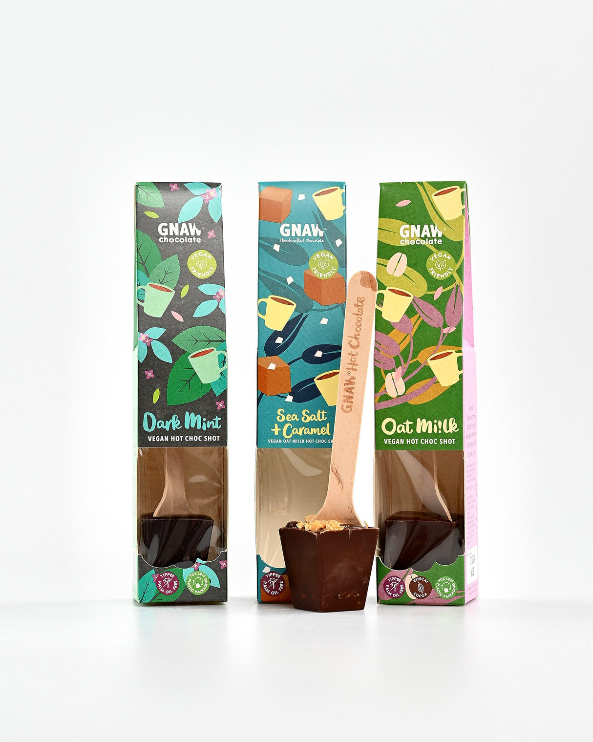 Gnaw Vegan Hot Chocolate Stirrer Shots