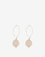 Gold-Filled-Cream-Cluster-Charm-Earrings