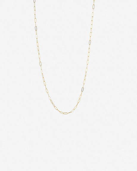 Gold Filled Paperclip Necklace