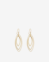 Gold-Filled-Triple-Oval-Chandelier-Earrings