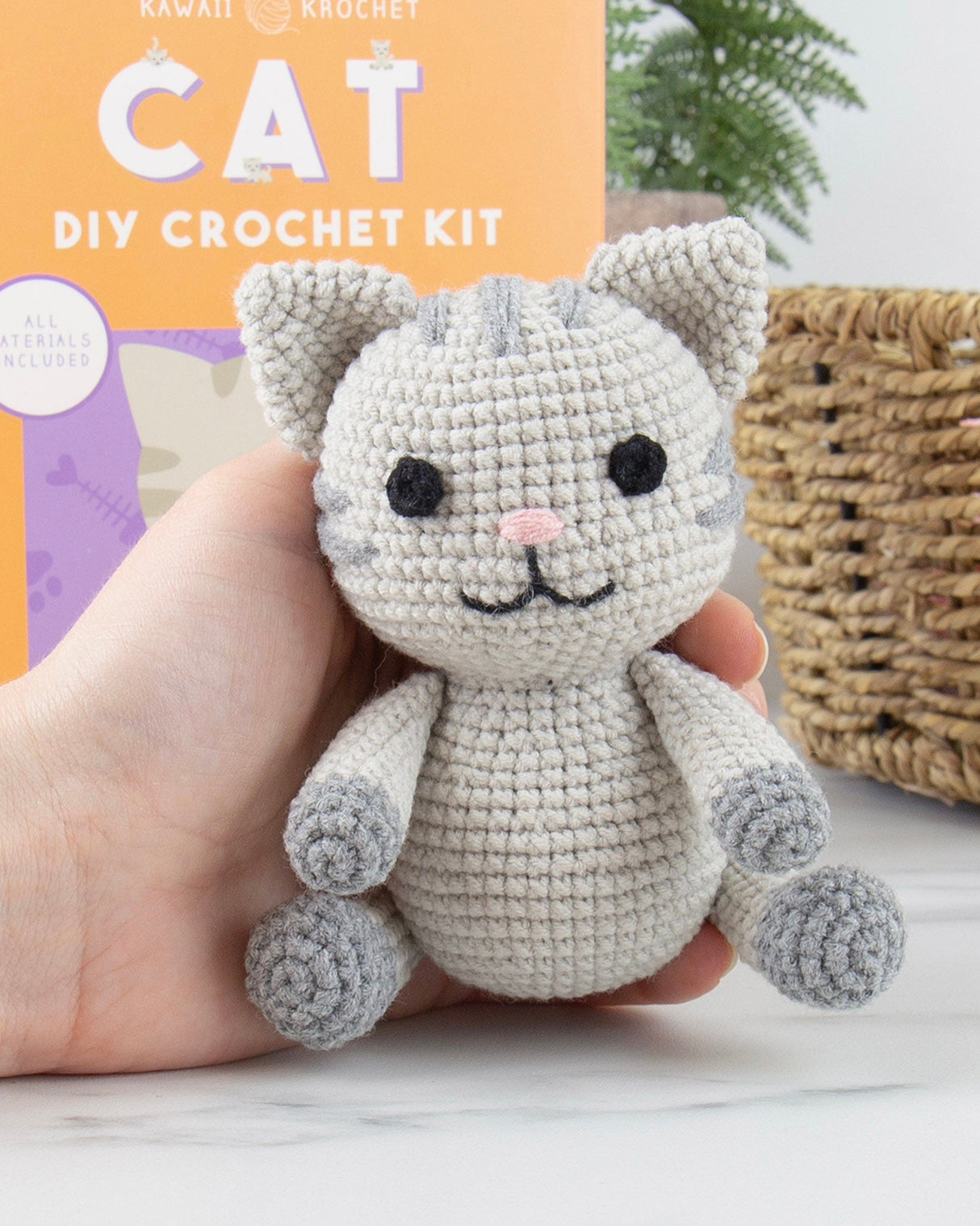 Cat DIY Crochet Kit
