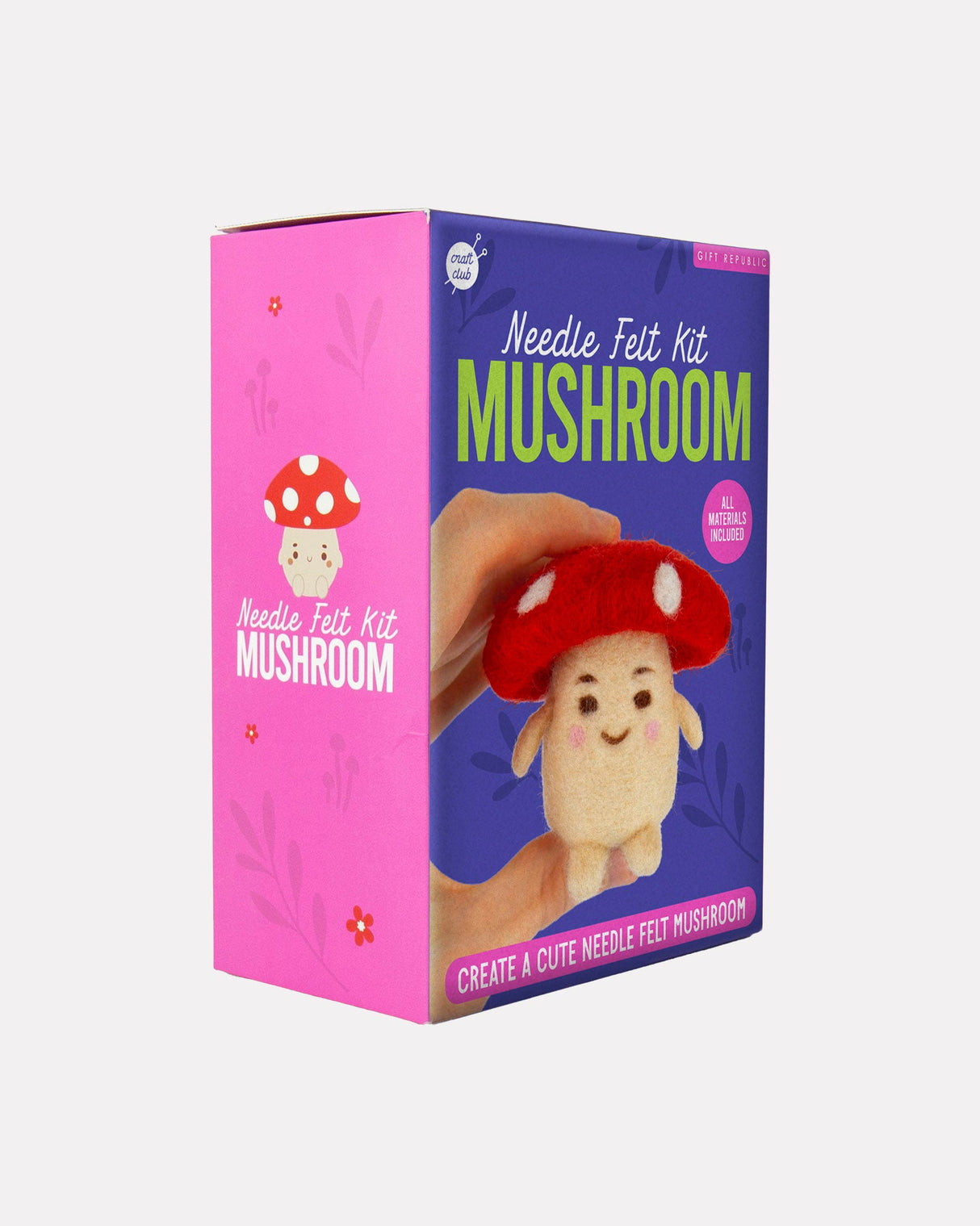Mushroom-Needle-Felt-Kit