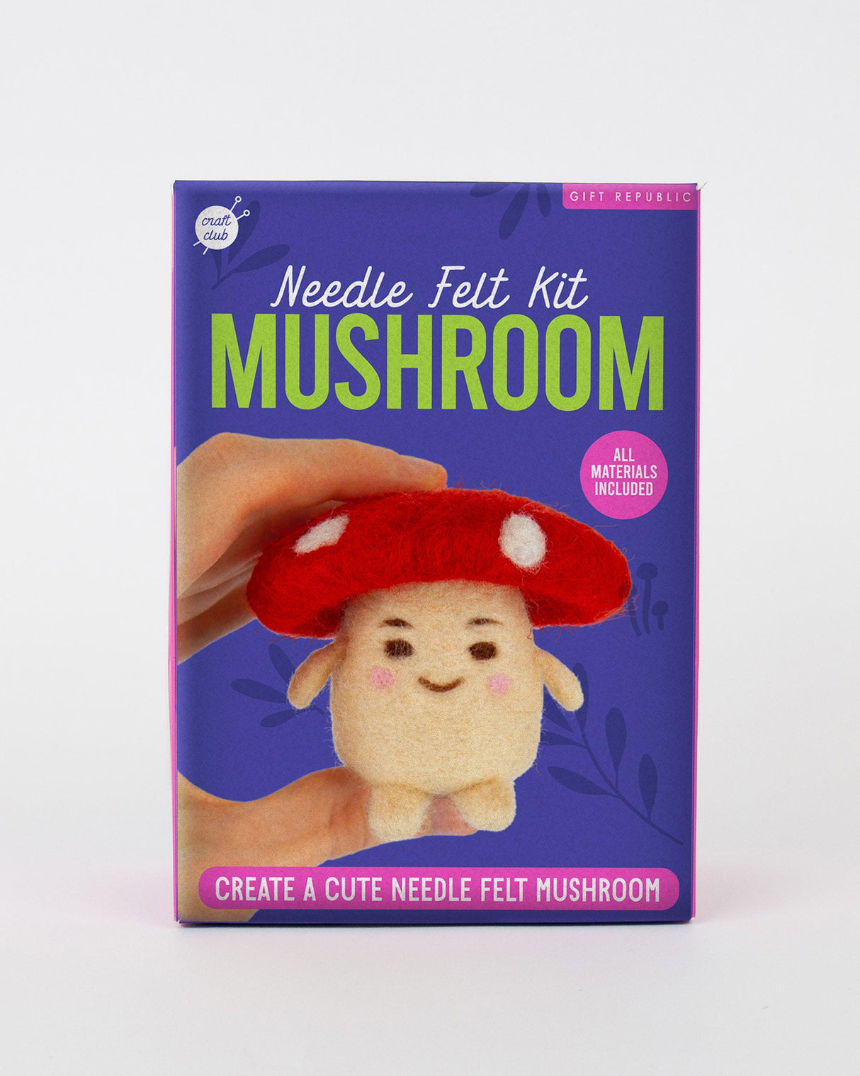 Mushroom-Needle-Felt-Kit