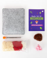 Mushroom Needle Felt Kit
