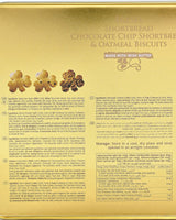 Clare's Irish Chocolate Chip Shortbread & Oatmeal Biscuits - Old Cottage Window Tin