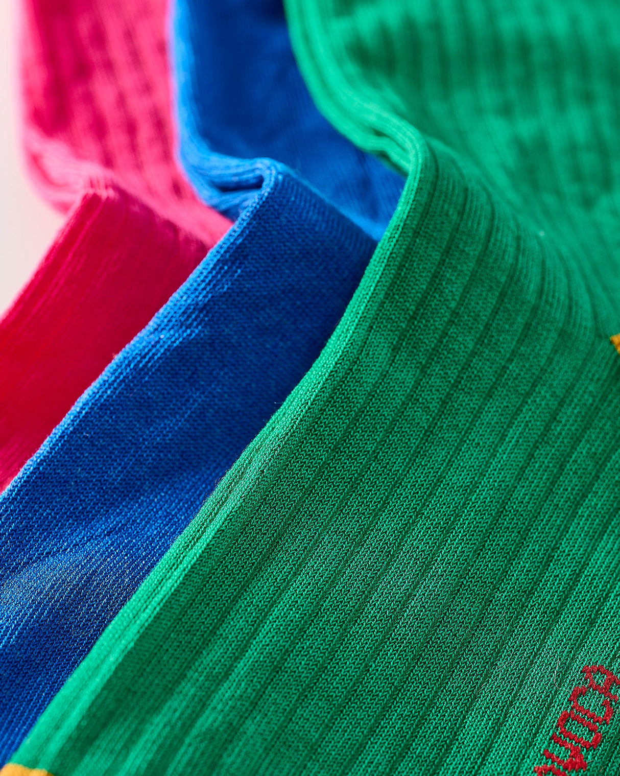 Green-Meserized-Ribbed-Ankle-Socks