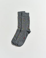 Grey-Tiny-Flower-Socks