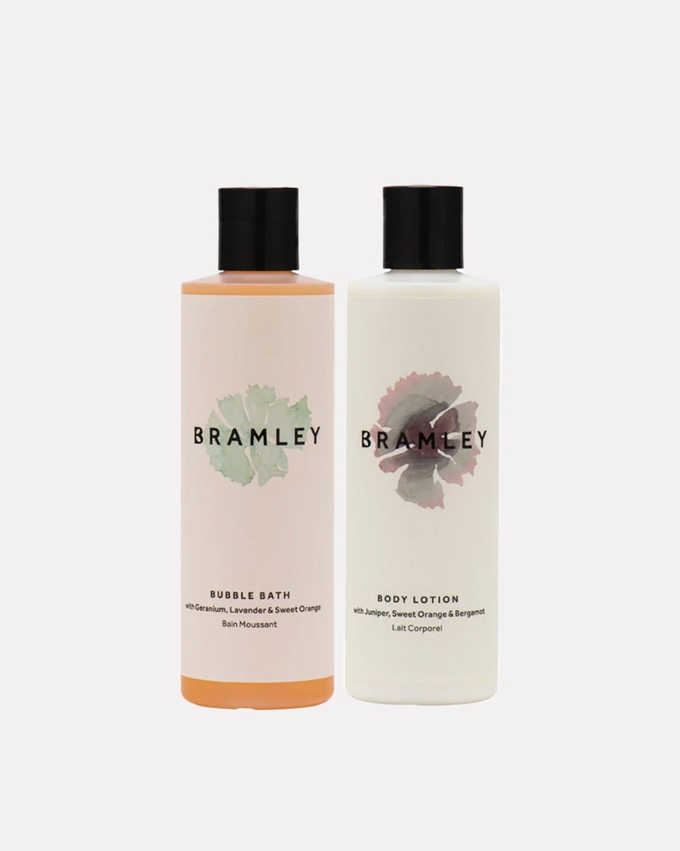 Relax Bubble Bath & Body Lotion Gift Set