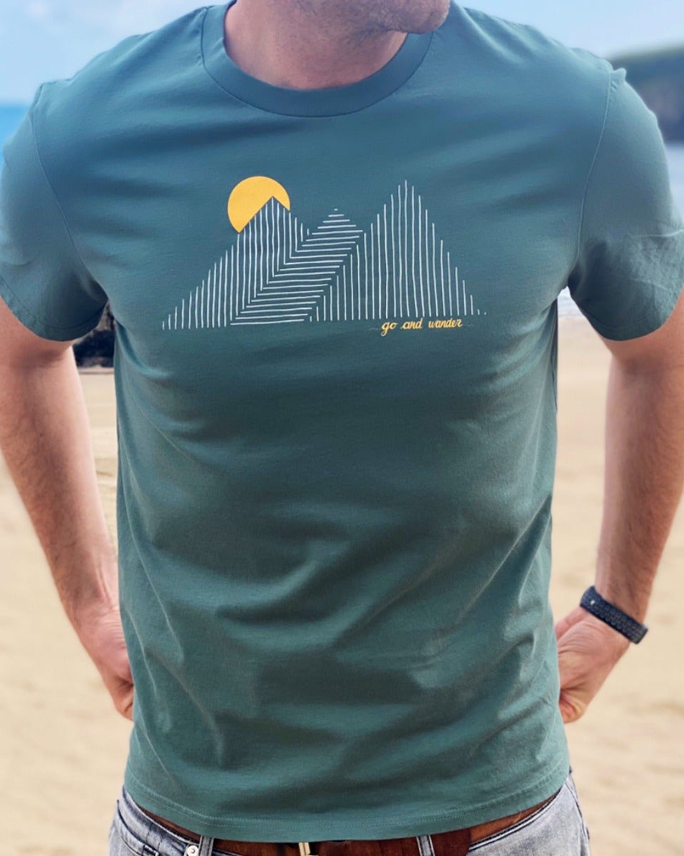 Go And Wander Organic Cotton T-Shirt