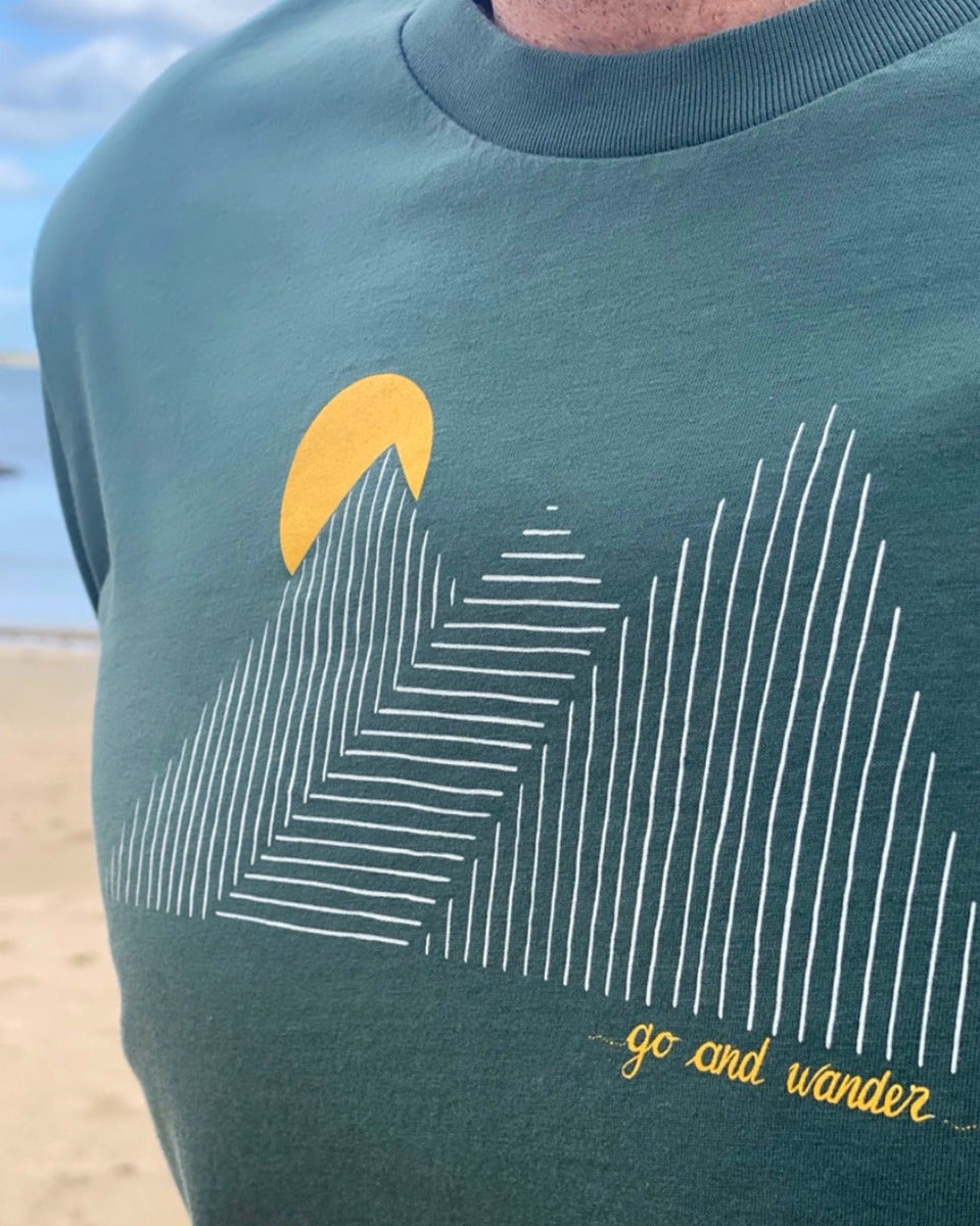 Go And Wander Organic Cotton T-Shirt