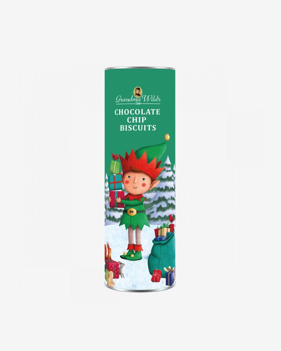 Grandma Wild's Helpful Elf Chocolate Chip Biscuit Tube