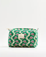 Green-Wave-Quilted-Cosmetic-Bag