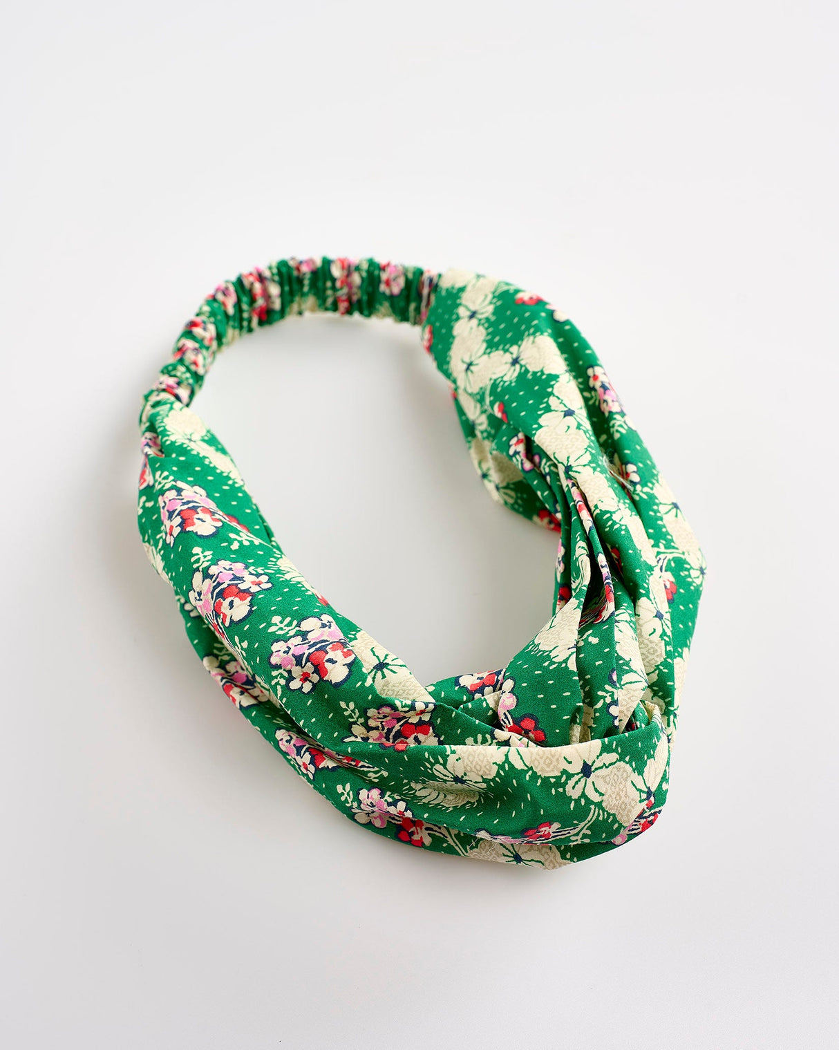 Green-Wave-Cotton-Hair-Band